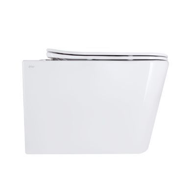 фотографія Унітаз підвісний Qtap Tern Ultra Quiet безобідковий з сидінням Soft-close WHITE QT17332303AW