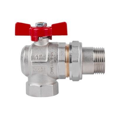 фото Кран шаровой Icma FAR. ROSSA 1" угловой №361