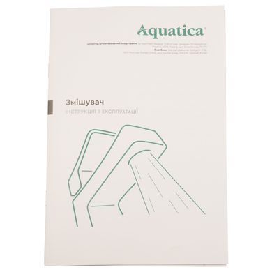 фотографія Змішувач s55 &Oslash;40 для кухні вилив високий вухо на гайці AQUATICA (9755100)