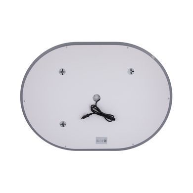 фотографія Дзеркало Qtap Gemini 600х800 з LED-підсвічуванням Touch, з антизапотіванням, з димером, рег. темп. кольору (3000-6500K) Reverse QT2578R6080