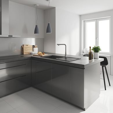 фотографія Змішувач для кухні з висувним виливом Grohe Zedra SmartControl (31593002)