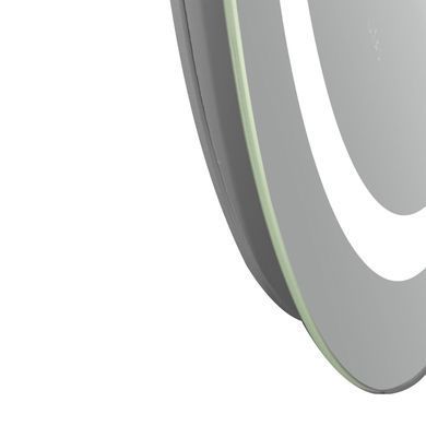 фотографія Дзеркало Qtap Gemini 600х800 з LED-підсвічуванням Touch, з антизапотіванням, з димером, рег. темп. кольору (3000-6500K) Reverse QT2578R6080