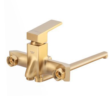 фото Змішувач для ванни Haiba GAUDI 006 EURO BRUSHED GOLD (HB9598)