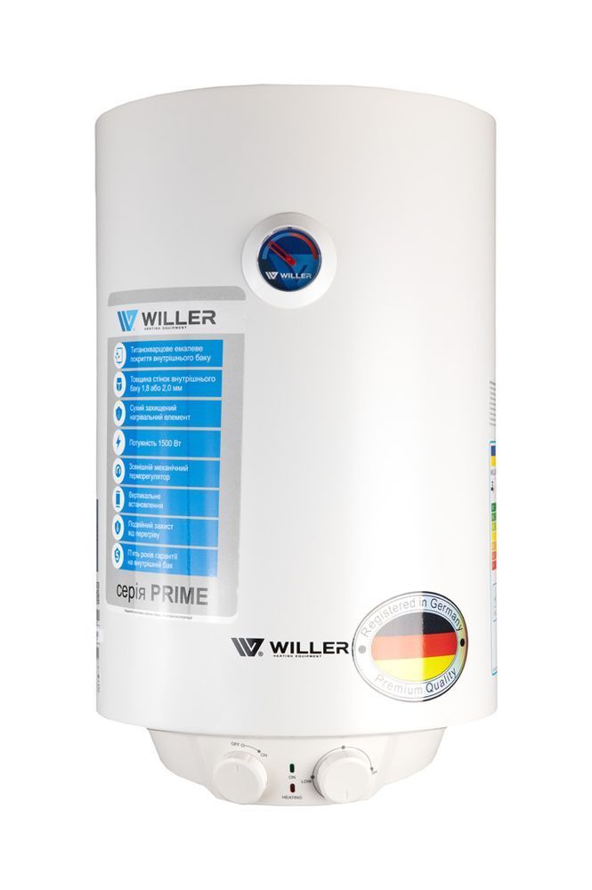 фото WILLER EV30DR-Prime водонагрівач вертикальний