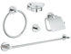 фото Набір аксесуарів 5 в 1 Grohe Essentials New (40344001)