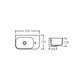 Раковина Qtap Tern 450х250х158 White QT17115117RWN
