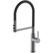 Змішувач для кухні MIXXUS PREMIUM PULL 017 GRAPHITE REFL.BLACK (Кол.графіт+силік.вилив чор.) (MI8278)