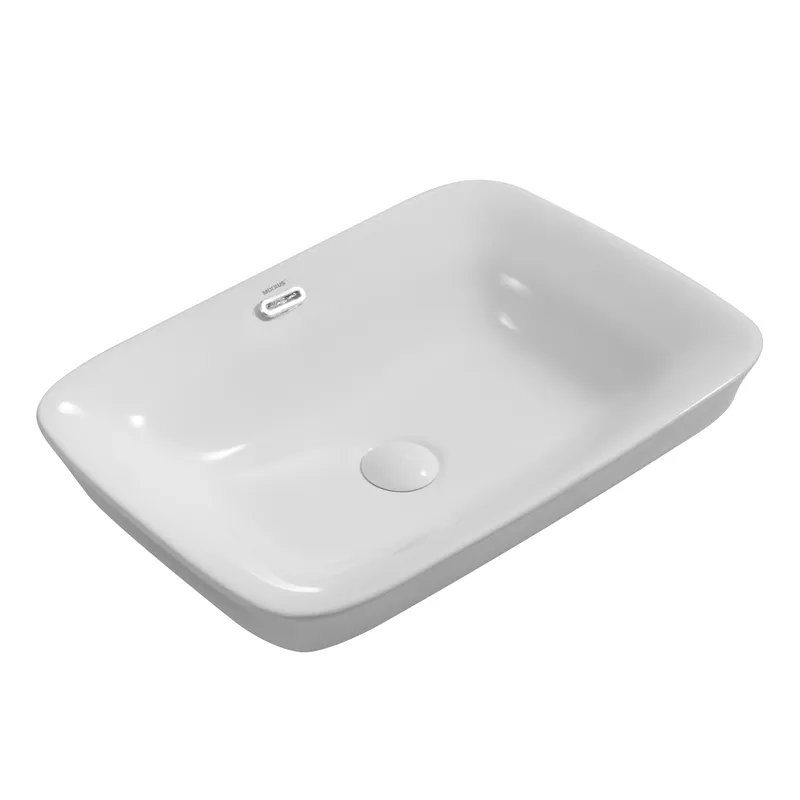 фото Раковина врізна на стільницю Mixxus Premium STYLE-1601 590х420х180mm з переливом (MP6570)