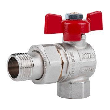 фото Кран шаровой Icma FAR. ROSSA 1/2" угловой №361