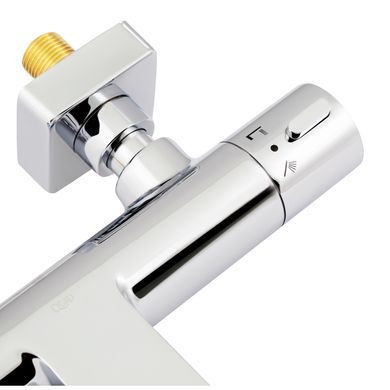 фотографія Змішувач для ванни Qtap Votice термостатичний QVTC30T105GC Chrome