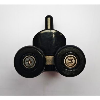 фото Ролики для душових кабін подвійні колеса MIXXUS PREMIUM ROLLERS SCP02-1 BLACK нижні (23mm для DIVERSE SC01, SC02, SD01) (MI7164)