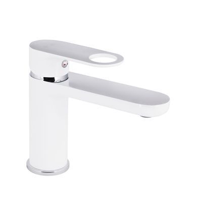 фото Смеситель для раковины Qtap Jay QTJAY270CRW45551 Chrome/White