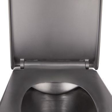фотографія Унітаз підвісний Qtap Tern безобідковий з сідінням Soft-close QT1733052ERMB
