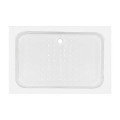 фото Lidz Душевой поддон KAPIELKA ST90x90х14 низкий квадратный, диаметр слива 52 мм