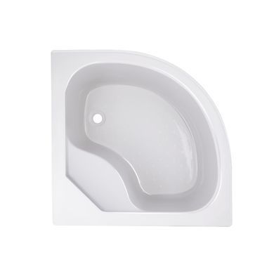 фото Lidz Душевой поддон KAPIELKA ST90x90х14 низкий квадратный, диаметр слива 52 мм