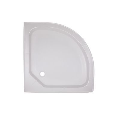 фото Lidz Душевой поддон KAPIELKA ST90x90х14 низкий квадратный, диаметр слива 52 мм