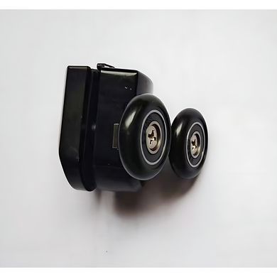 фото Ролики для душових кабін подвійні колеса MIXXUS PREMIUM ROLLERS SCP01-1 BLACK верхні (23mm для DIVERSE SC01, SC02, SD01) (MI7163)