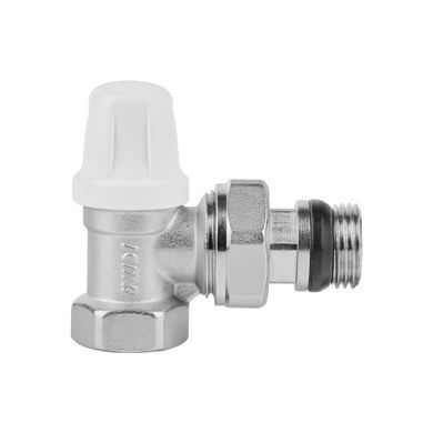 фото Кран радиаторный Icma 1/2" с антипротечкой угловой без ручки №952