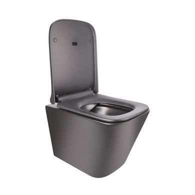 фотографія Унітаз підвісний Qtap Tern безобідковий з сідінням Soft-close QT1733052ERMB