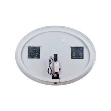 фотографія Дзеркало Qtap Virgo 780х580 з LED-підсвічуванням Touch, димер, рег. яскравості QT18783502W