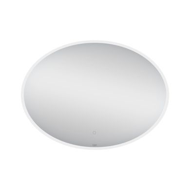фотографія Дзеркало Qtap Virgo 780х580 з LED-підсвічуванням Touch, димер, рег. яскравості QT18783502W
