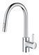 Змішувач для кухні з висувним виливом Grohe Eurosmart Cosmopolitan (31481001)