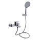 Смеситель для ванны Qtap Stenava New (c душевым гарнитуром) QTSTE259CRM45537 Chrome