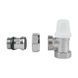Кран радиаторный Icma 1/2" с антипротечкой угловой без ручки №952