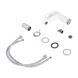 Смеситель для раковины Qtap Jay QTJAY270CRW45551 Chrome/White