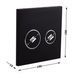 Панель смыва для унитаза Qtap Nest Uni QT0211P01V1178MB