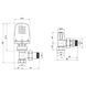 Термокомплект Icma 1/2" с антипротечкой угловой №KIT_1100+774-940+805-940