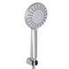 Смеситель для ванны Lidz Vida 005 с поворотным изливом (c душевым гарнитуром) (k35) LDVID005NKS38087 Nickel