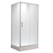 фото Душова кабіна з низьким піддоном MIXXUS HARD SCT01-120x80x198-TR CHROME прозоре скло 5мм (MI8428)