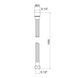 Шланг Lidz Niagara 03 1,5 м LDNIA03CRM35452 Chrome