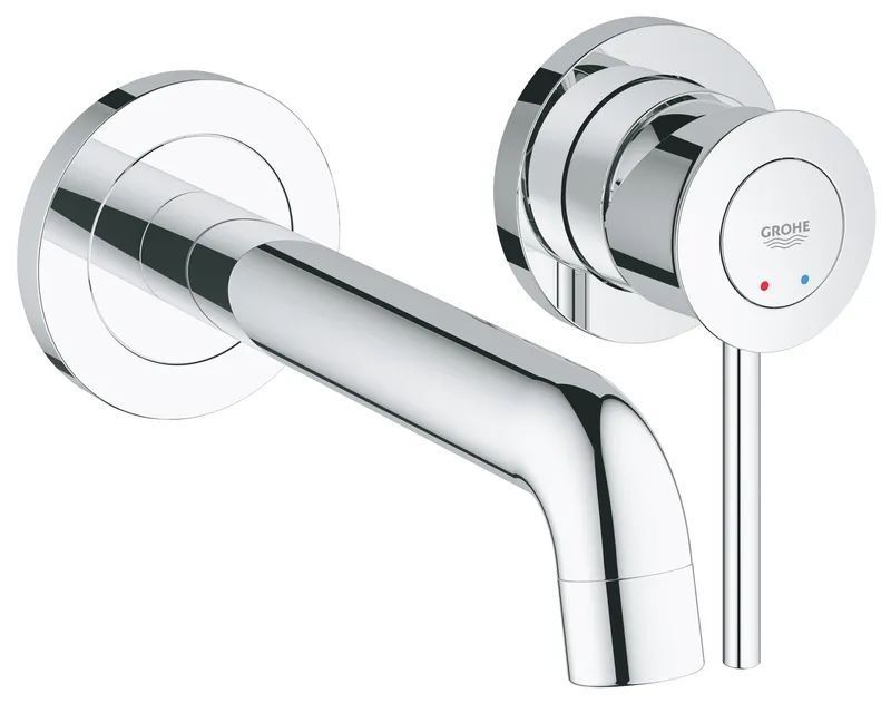 фото Смеситель для раковины скрытого монтажа Grohe BauClassic (20292000)