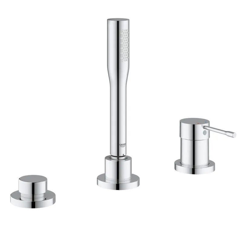 фото Змішувач для ванни Grohe Essence на 3 отвори (19976001)