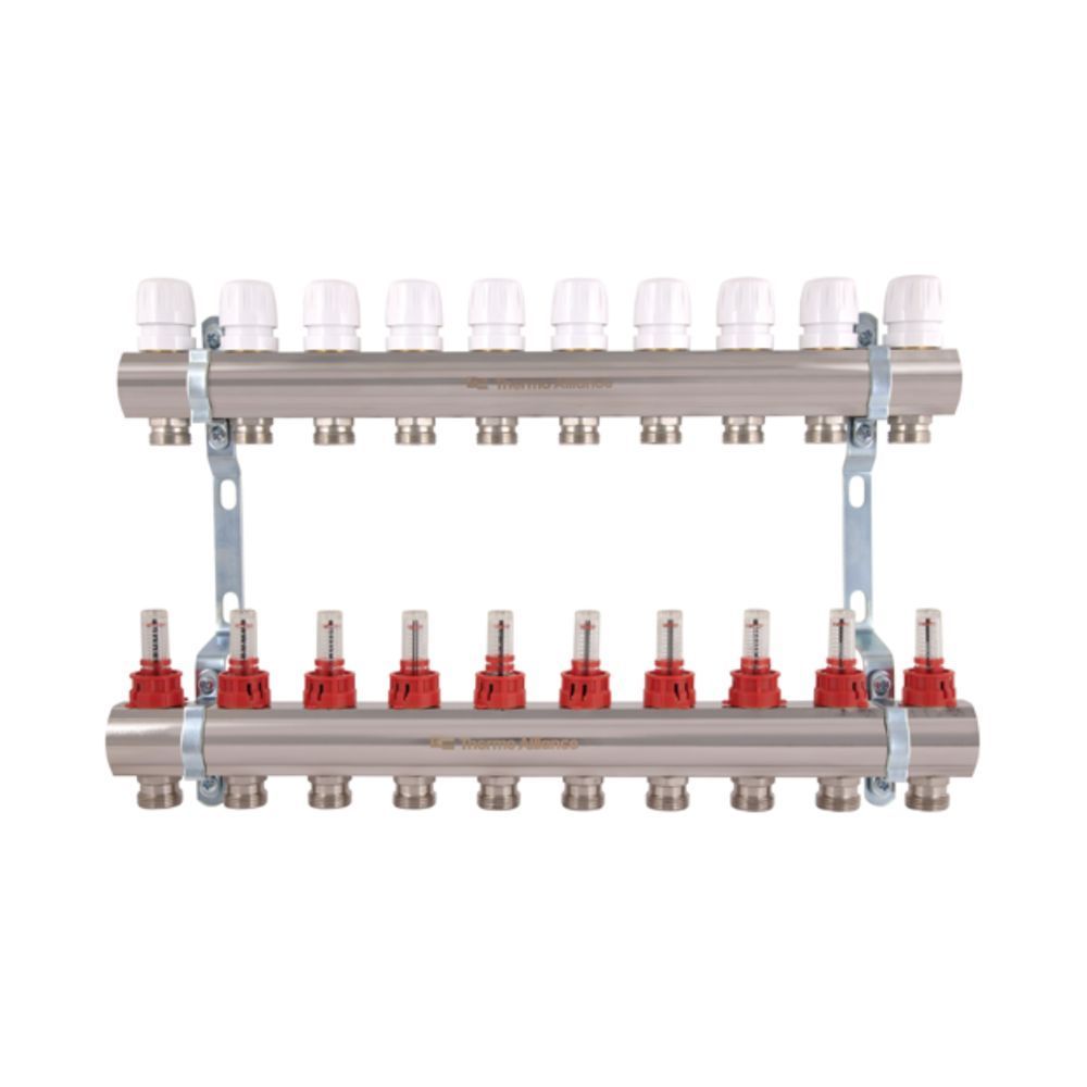 фотографія Колектор з витратомірами Thermo Alliance Standart 1" 10 виходів SD235W10