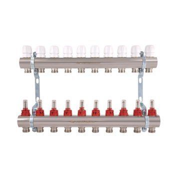 фото Коллектор с расходомерами Thermo Alliance Standart 1" 10 выходов SD235W10