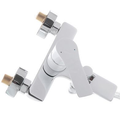 фотографія Змішувач для ванни з коротким виливом MIXXUS PREMIUM EVA 009 EURO Білий (MI5811)