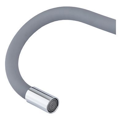 фото Змішувач для кухні Mixxus SUS-011 Chrome Refl.Gray (нерж. сталь) (MI6222)