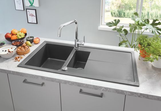 фото Змішувач для кухні Grohe Eurosmart New (30567000)