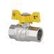 Кран кульовий Thermo Alliance Forte 1/2" ВР для газа (метелик) SF602G15