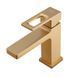 Змішувач для умивальника Haiba KANT 001 BRUSHED GOLD (HB9605)
