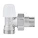 Кран радиаторный Icma 1/2" угловой под фитинг, без ручки №827