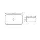Раковина-чаша Qtap Tern 600x350x135 White QT17112270WN