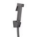 Змішувач для раковини Qtap Gemini (з гігієнічним душем) QTGEM272GMB45692 Gunmetal Black PVD