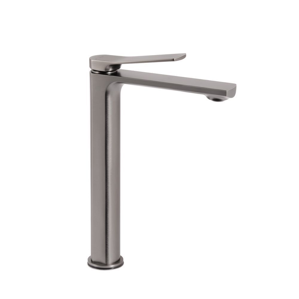 фото Смеситель для раковины Qtap Slavonice высокий QTSLA269GMB45925 Gunmetal Black PVD