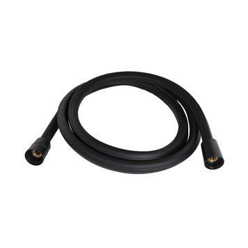 фотографія Шланг для ручного душу Qtap Hadice 1600 мм прямоугольний QTHADPVCSQ160B Black Matt