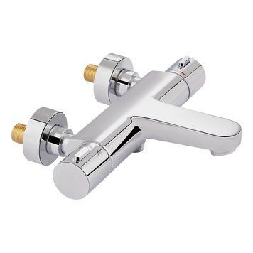 фотографія Змішувач для ванни Qtap Votice термостатичний QTVOT30T1051GC Chrome