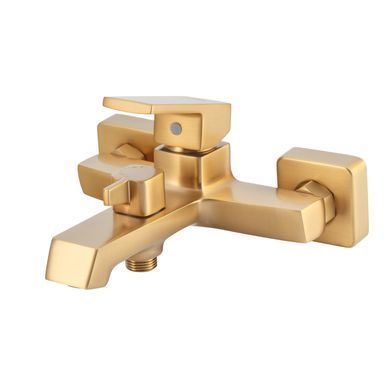 фото Змішувач для ванни Haiba GAUDI 009 EURO BRUSHED GOLD (HB9599)